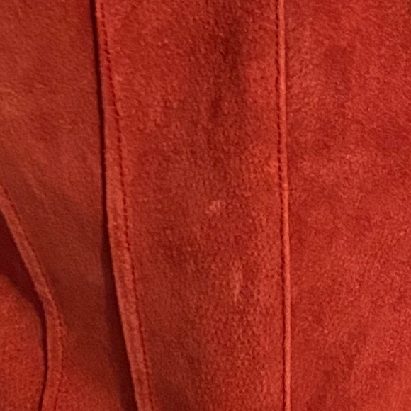 Red Suede Jacket - Picture 12 of 13
